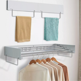 SpaceSaver Wall-Mounted Drying Rack