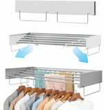 SpaceSaver Wall-Mounted Drying Rack